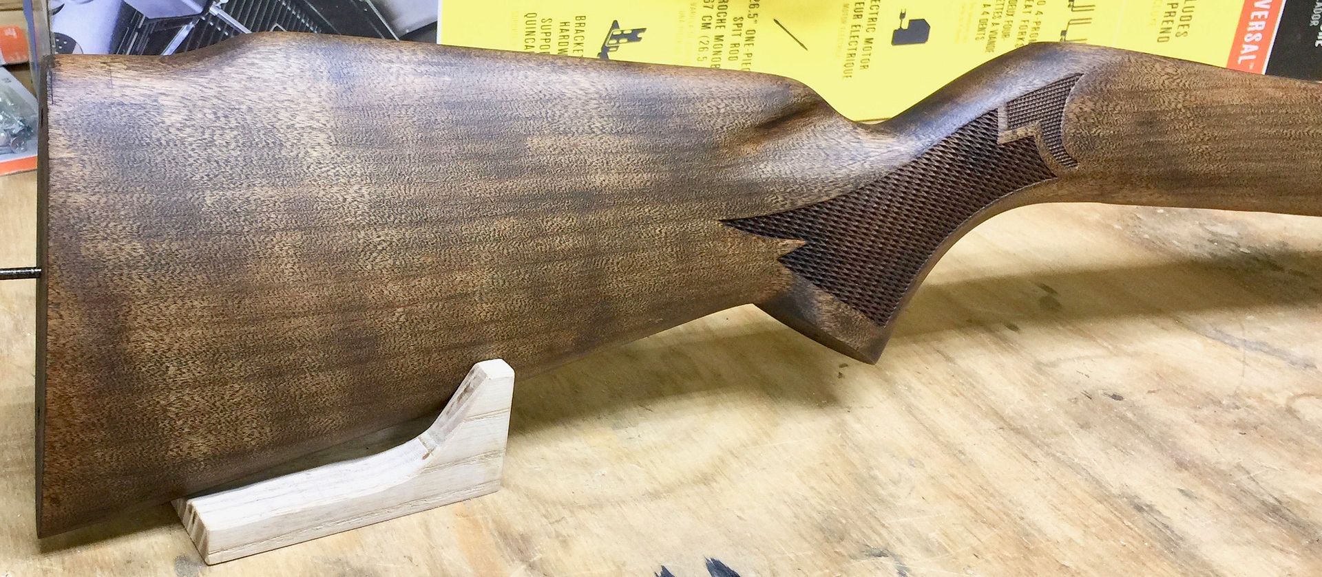 To Refinish...One Rifle Stock...but multiple problems Page 4